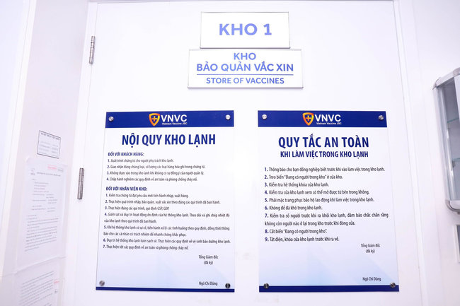 kho lạnh bảo quản vắc xin vnvc