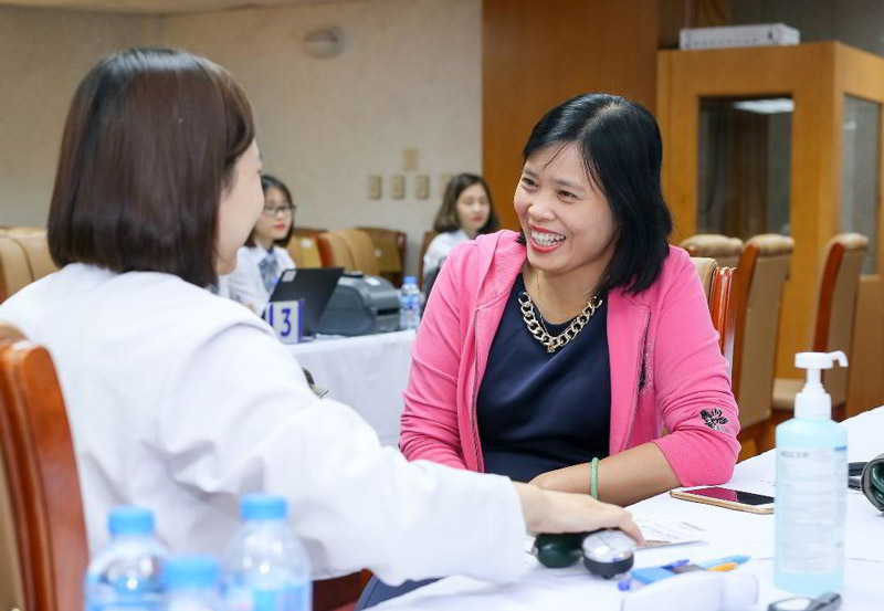 tiêm chủng lưu động cho nhân viên vietinbank