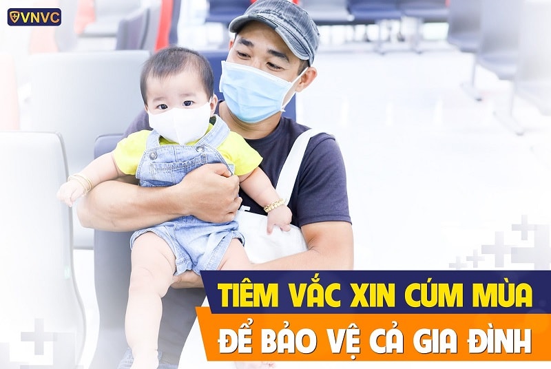 Tiêm vắc xin cúm mùa để bảo vệ gia đình