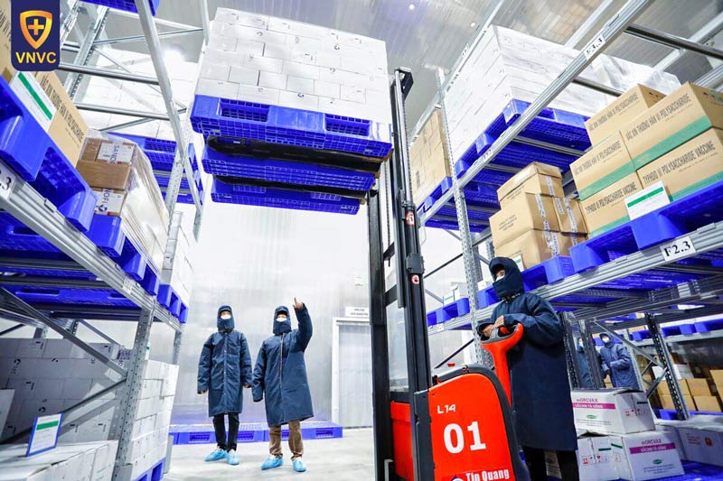 diễn tập vận chuyển vắc xin covid