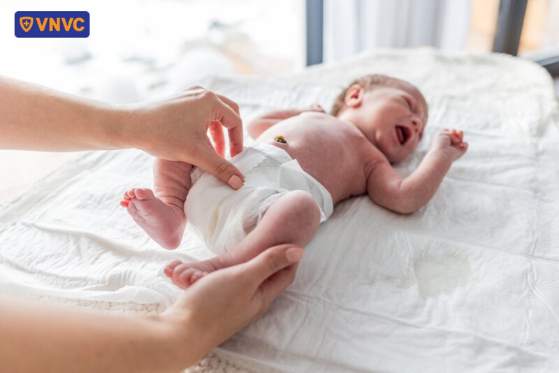 trẻ sơ sinh khó chịu, quấy khóc