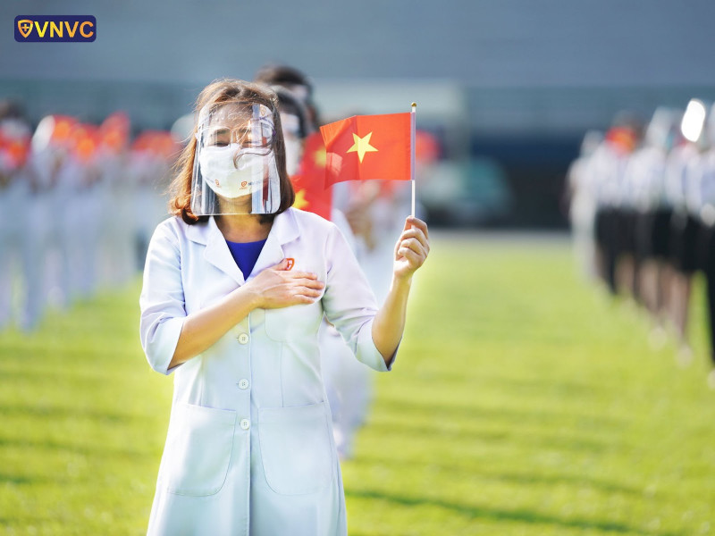 tâm anh hưởng ứng chiến dịch tiêm vaccine covid-19