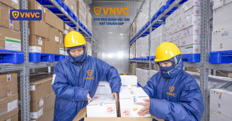 Vaccine storage warehouse