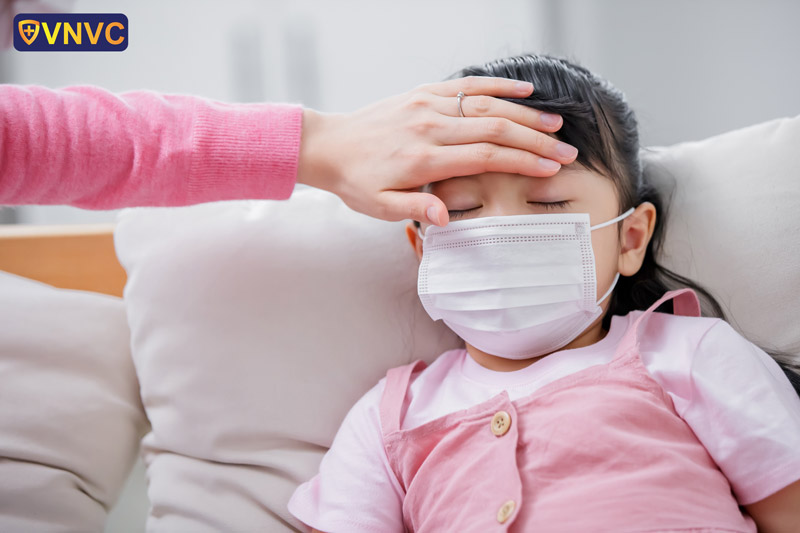 dau hieu tre bi viem phoi