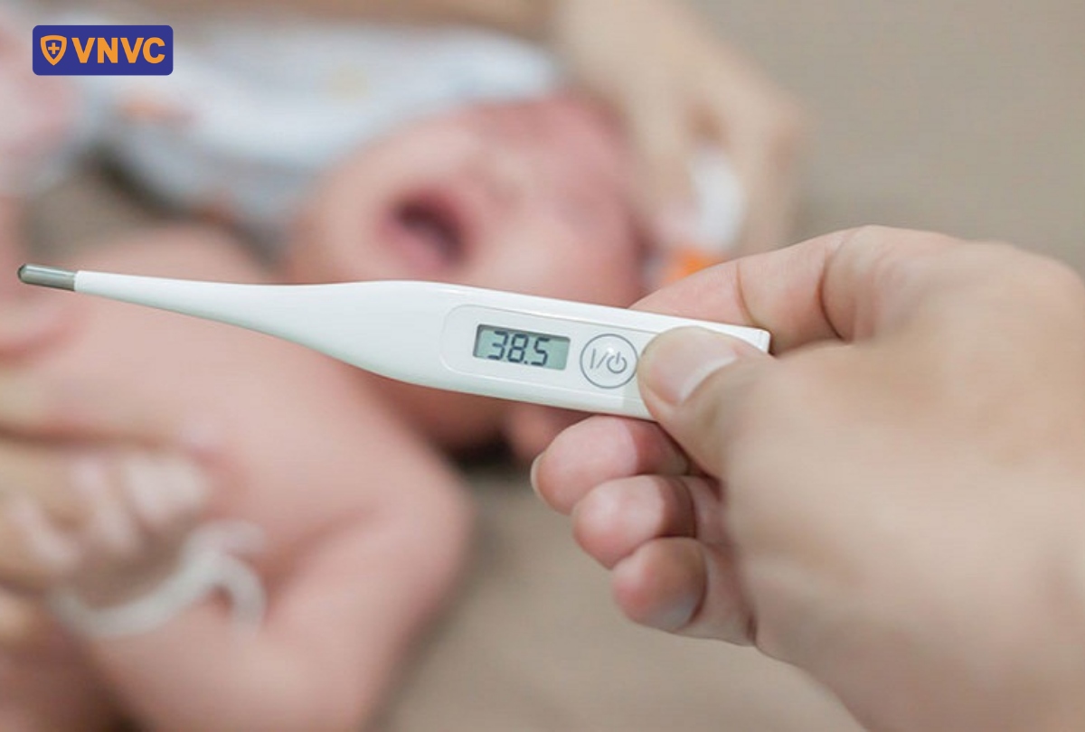 nhiệt kế đo sốt 38.5 độ