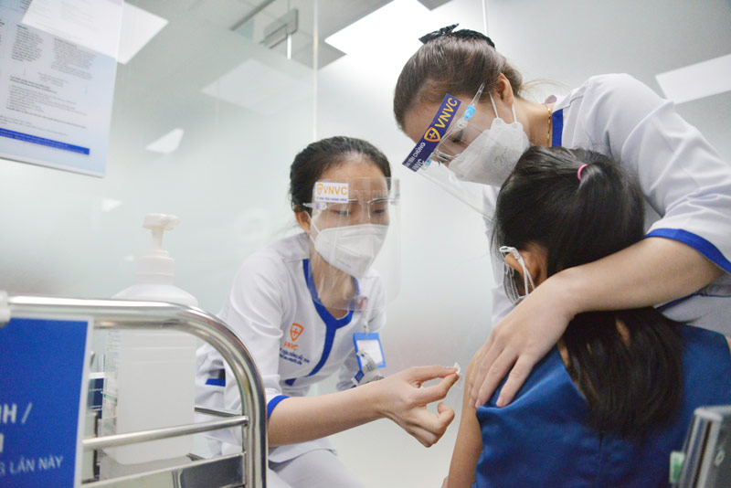 tiem phong cho tre em