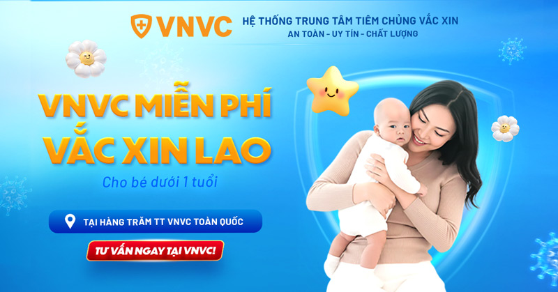 vnvc miễn phí tiêm vắc xin lao
