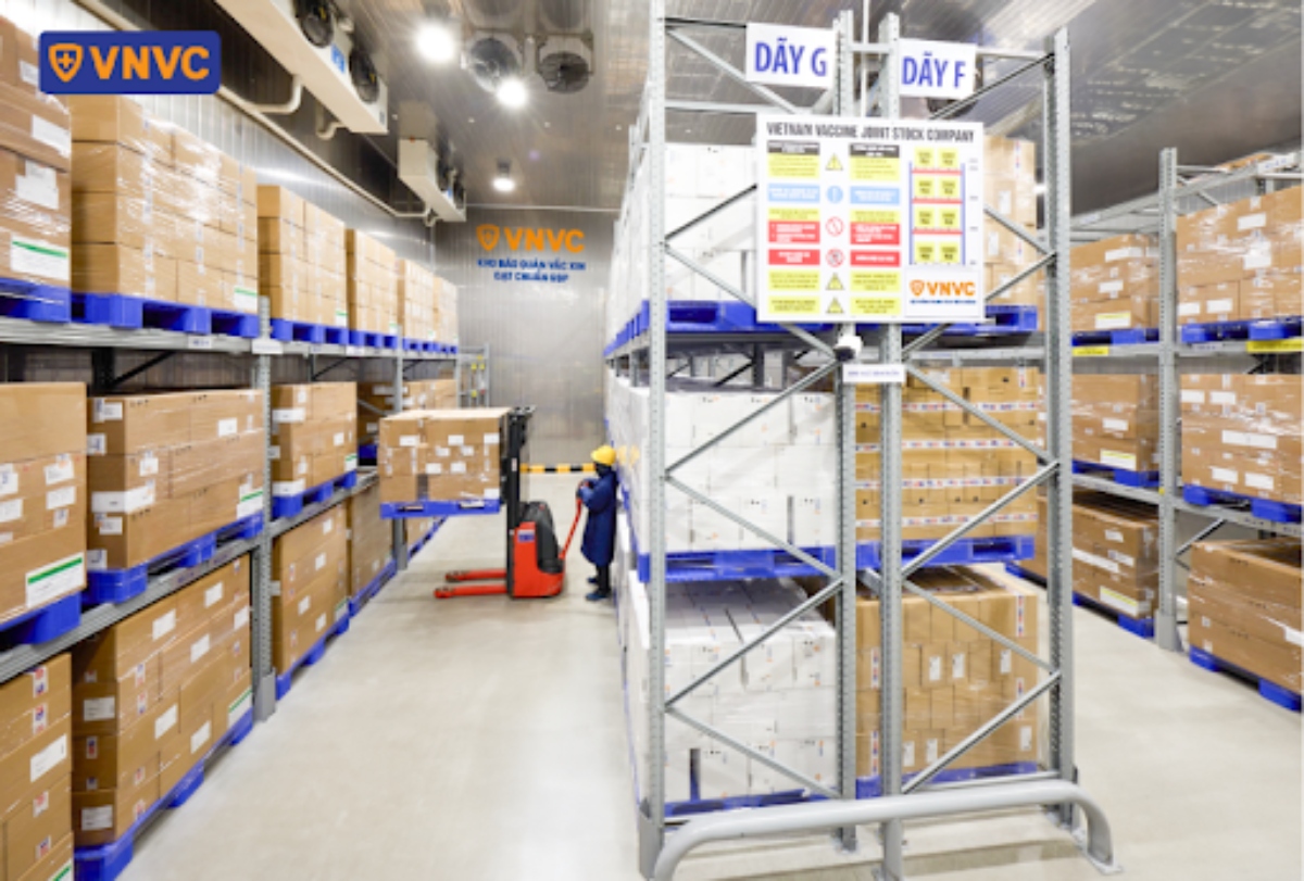 kho bảo quản chất lượng vắc xin vnvc