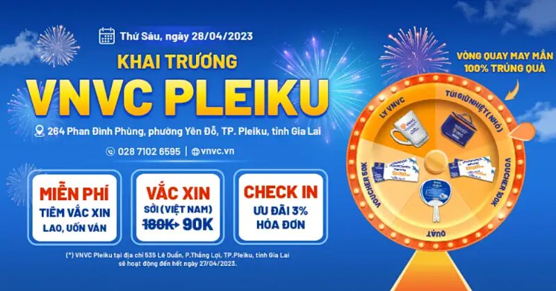 khai trương vnvc pleiku
