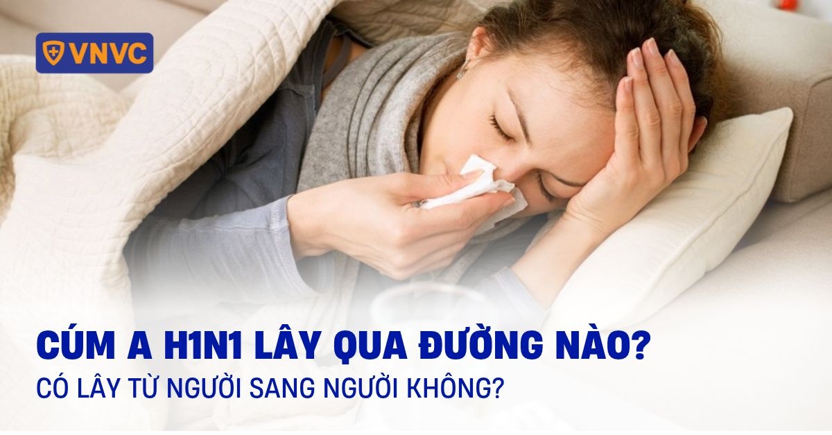 cúm a h1n1 lây qua đường nào