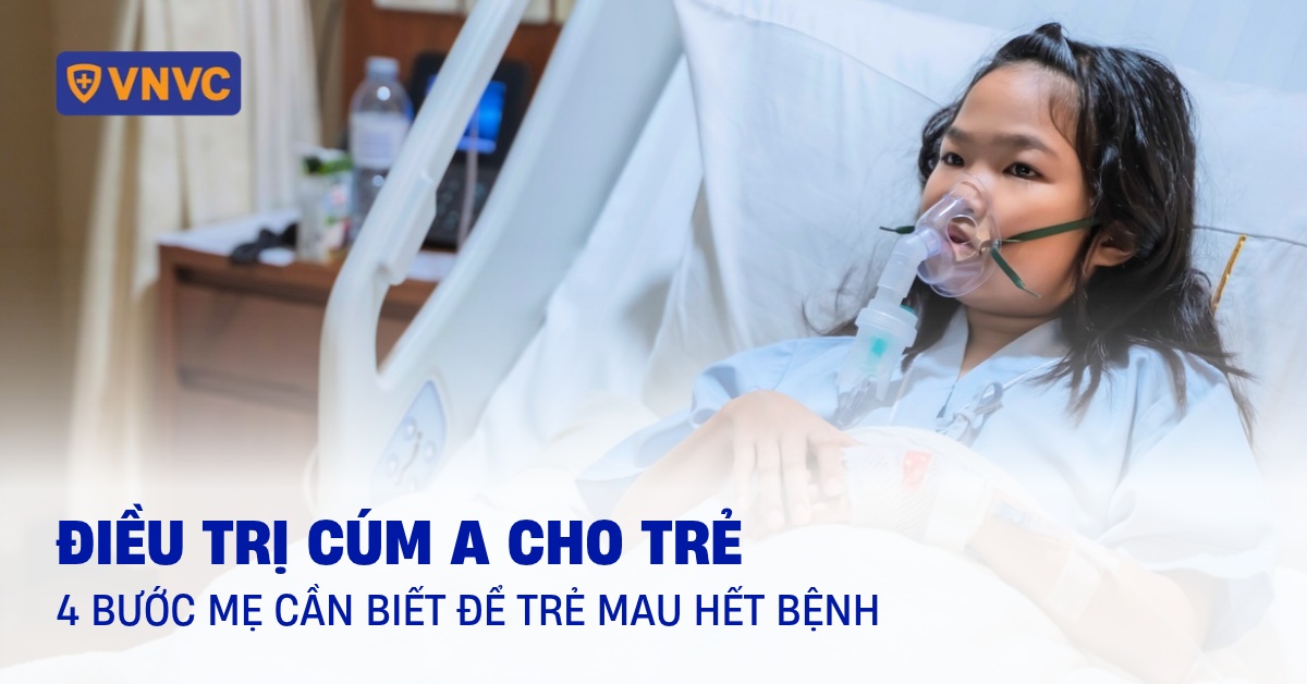 điều trị cúm a cho trẻ em