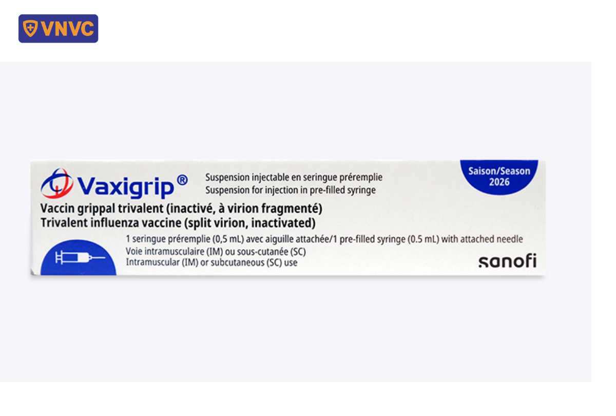 hộp vắc xin vaxigrip