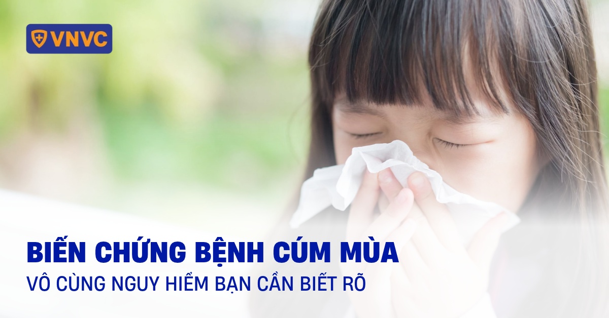 biến chứng bệnh cúm mùa