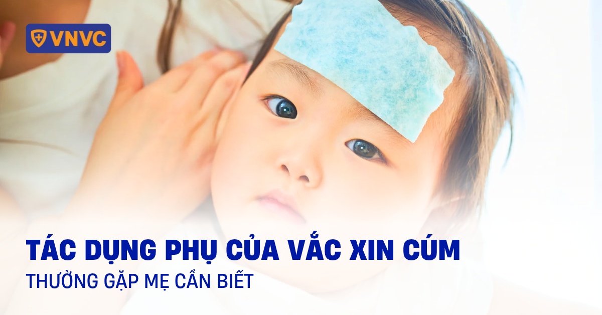 tác dụng phụ của vắc xin cúm