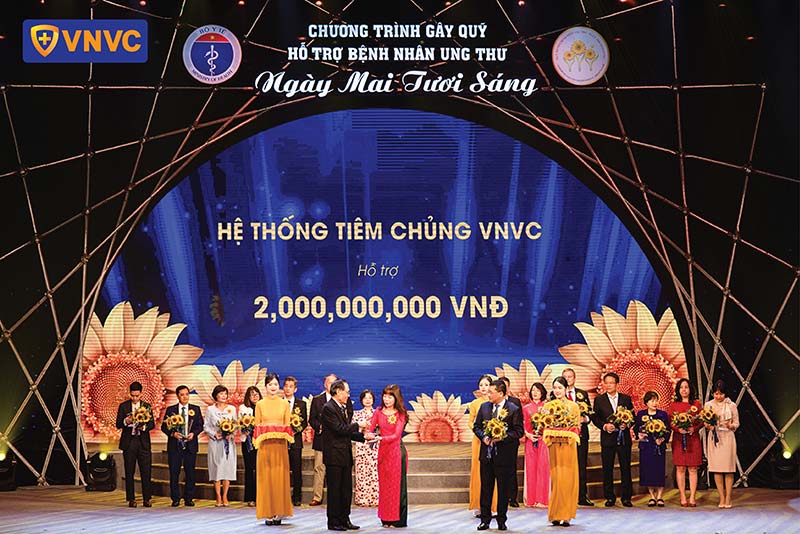 vnvc đóng góp 2 tỷ cho quỹ ngày mai tươi sáng
