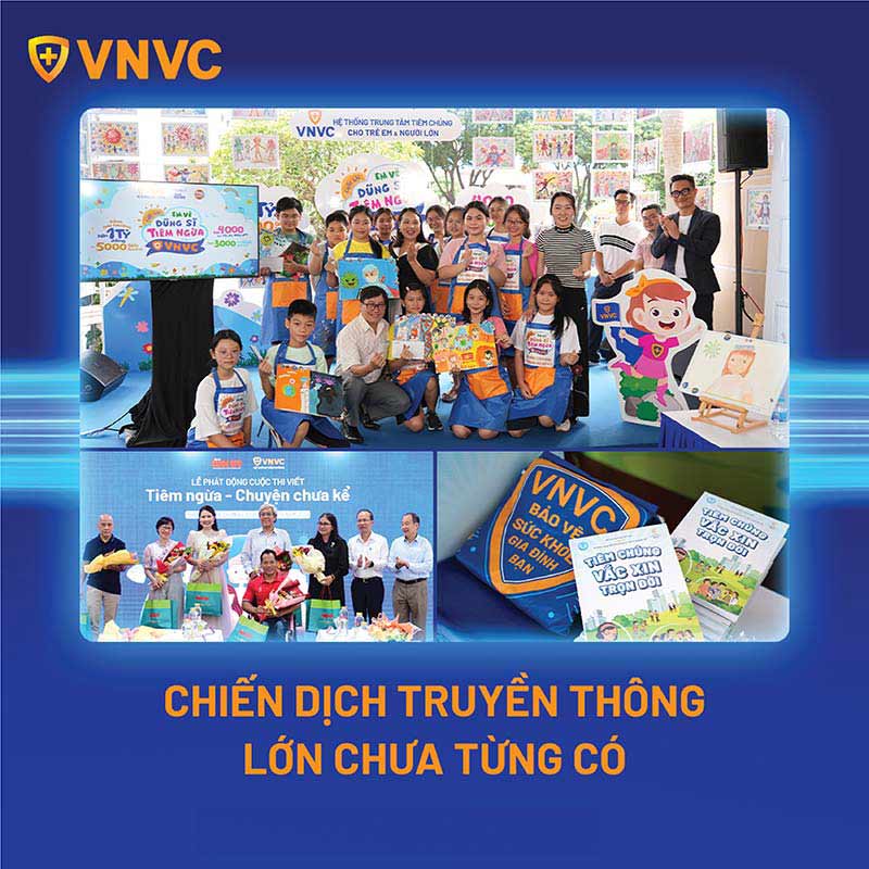 các chiến dịch truyền thông VNVC
