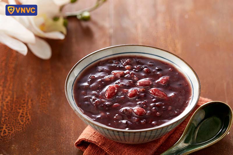 cháo đậu đỏ tốt cho phỏng dạ