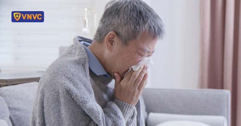 người cao tuổi mắc bệnh hô hấp