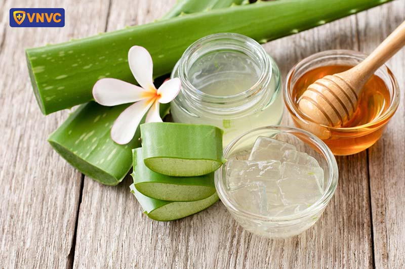 dùng nha đam chữa quai bị ở trẻ