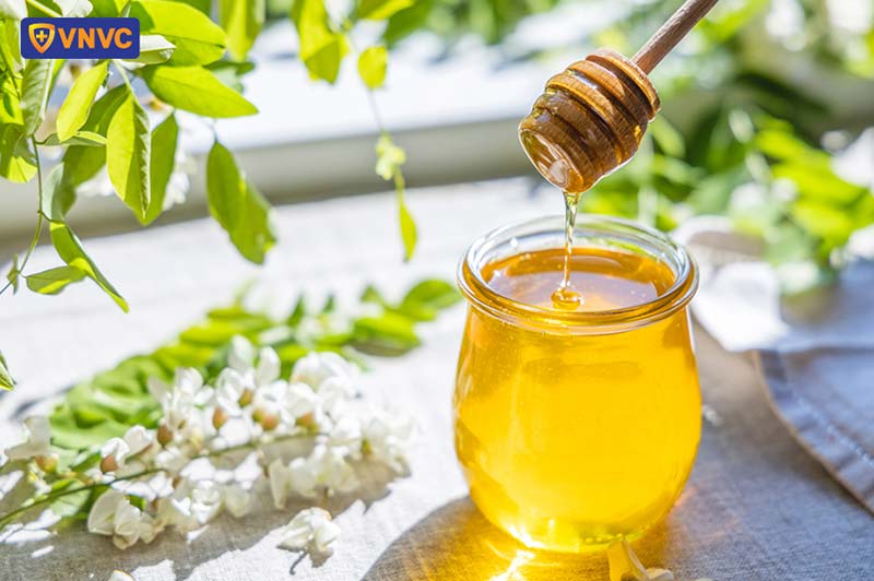 chữa quai bị cho trẻ bằng mật ong