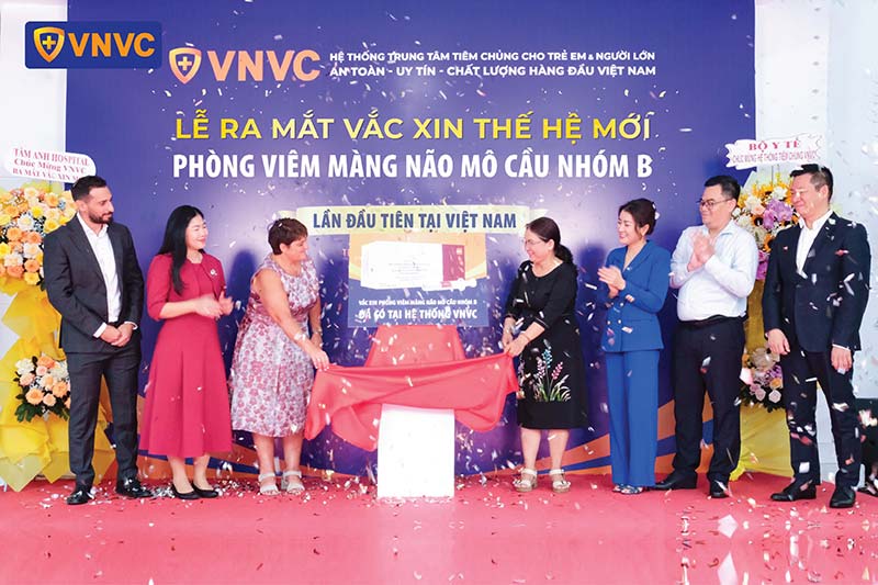 lễ ra mắt vacxin não mô cầu nhóm b
