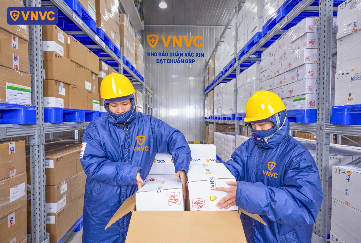 đóng gói bảo quản vắc xin