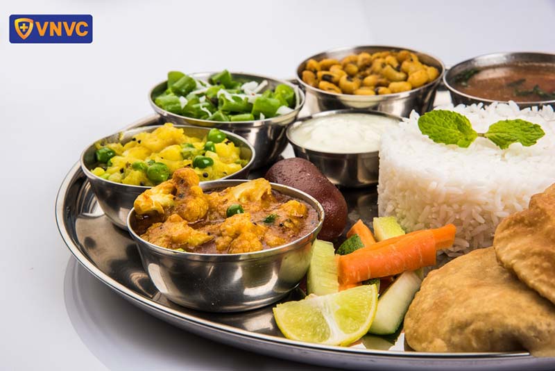 thực đơn cho người bị giời leo ở chân