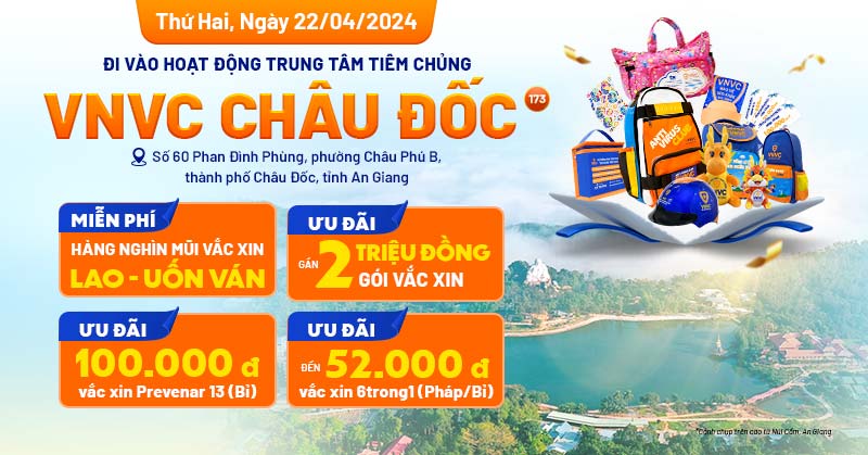 khai trương vnvc châu đốc