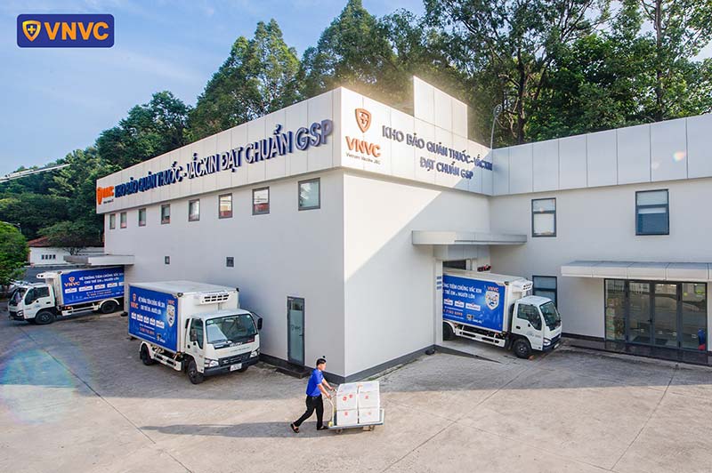 kho lạnh đạt chuẩn gsp của vnvc