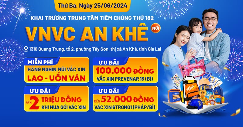 khai trương vnvc an khê