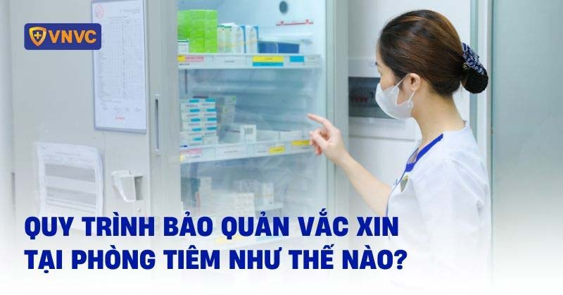 quy trình bảo quản vắc xin tại phòng tiêm