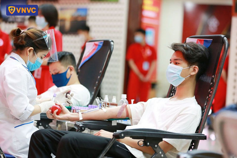 hiến máu giúp tăng cường sản sinh tế bào máu mới