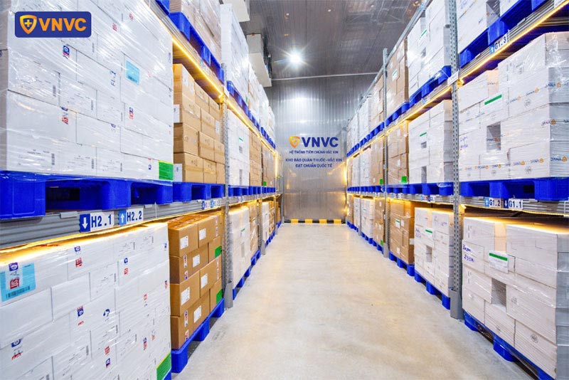 kho lạnh dùng bảo quản vắc xin