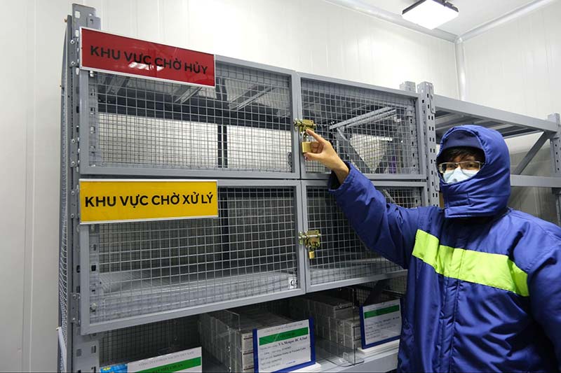 vắc xin đã quá hạn tại vnvc dược trữ riêng biệt chờ xử lý