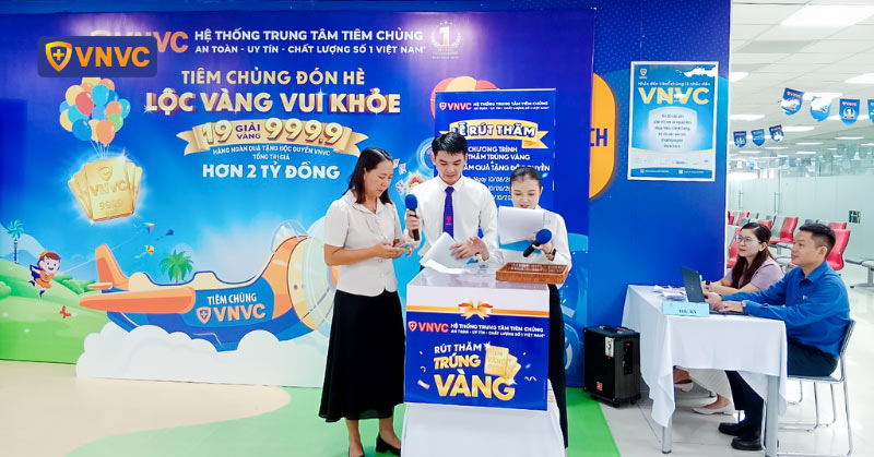 chương trình rút thăm trúng vàng