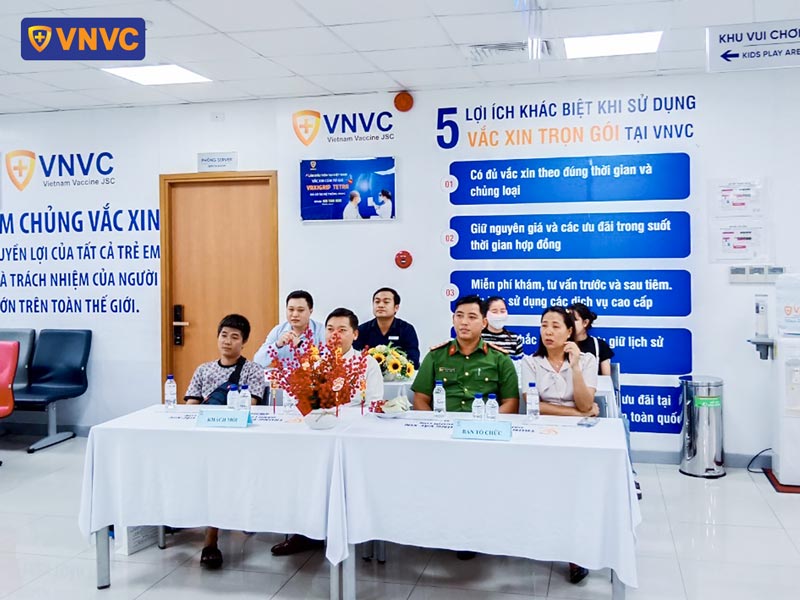 công bố kết quả rút thăm trúng vàng