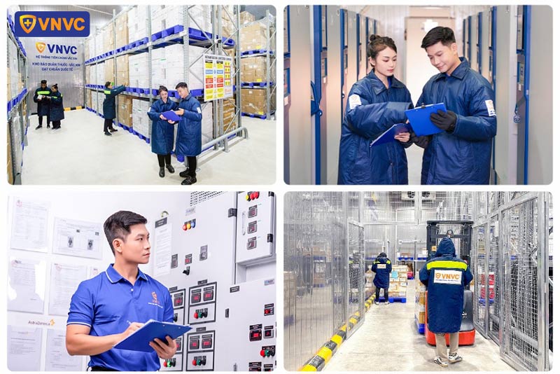 hệ thống kho lạnh bảo quản vắc xin
