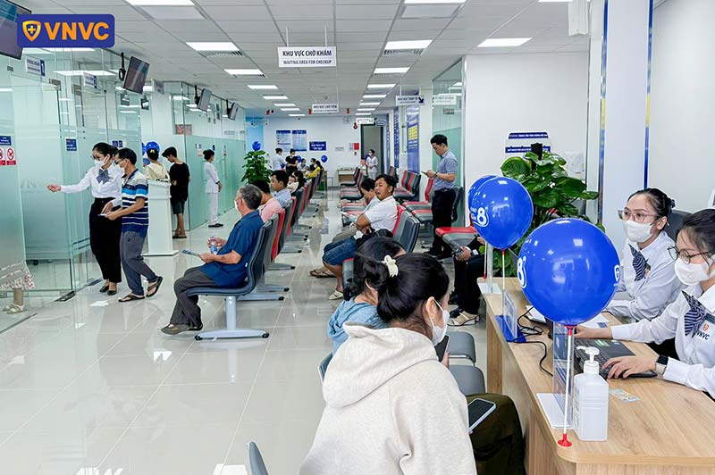 hình ảnh ngày khai trương vnvc sông cầu