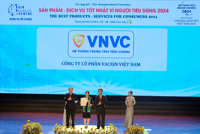 lễ công bố thương hiệu số 1 việt nam vnvc