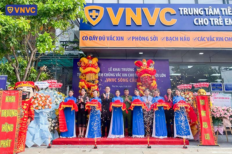 lễ khai trương vnvc sông cầu
