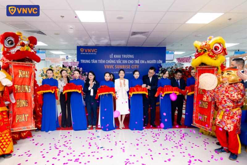 lễ khai trương vnvc sunrise city quận 7
