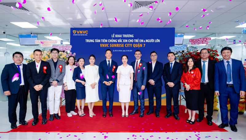 lễ khai trương vnvc sunrise city quận 7