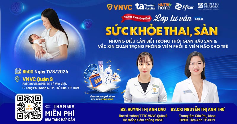lớp tư vấn sức khỏe thai sản số 31