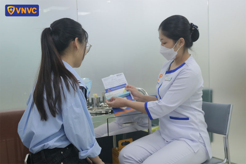 xác nhận vắc xin tiêm