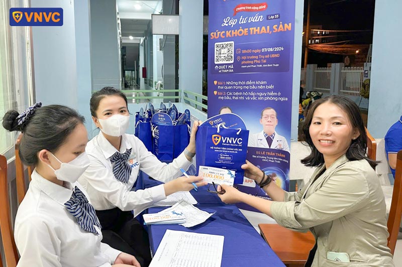 lớp học tiền sản số 33