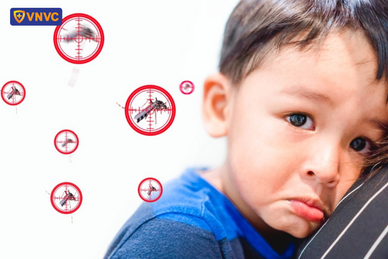 giai đoạn 1 của sốt xuất huyết ở trẻ