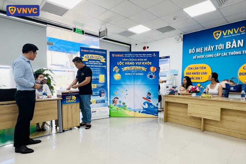 lễ công bố kết quả chương trình rút thăm trúng vàng