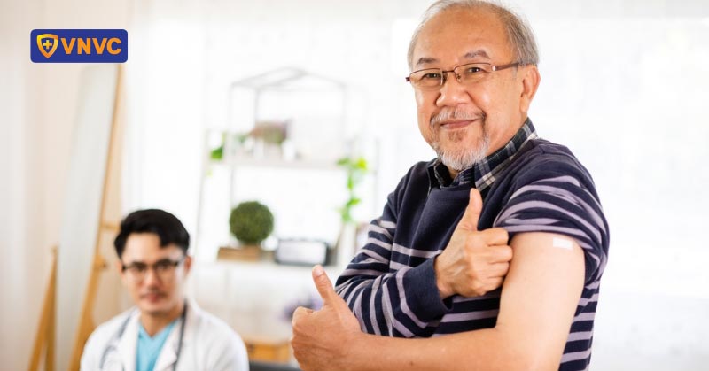 ngăn ngừa bệnh do phế cầu khuẩn ở người lớn tuổi