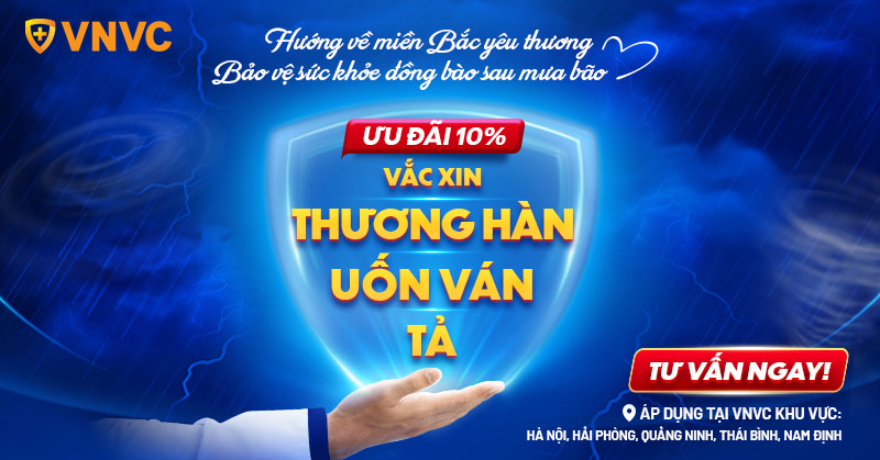 ưu đãi vắc xin thương hàn, uốn ván, tả