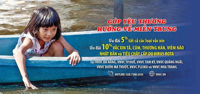 Ưu đãi vacxin khu vực Miền Trung